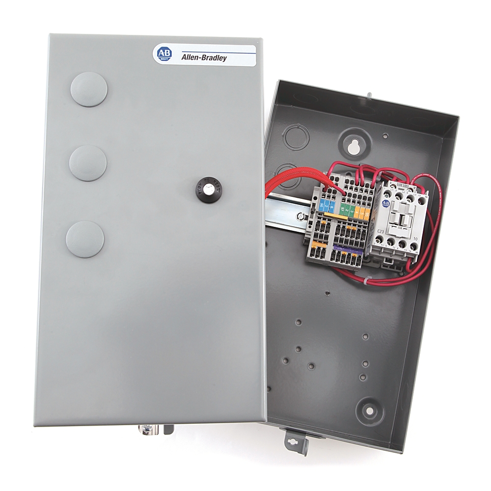105 IEC Enclosed Reversing Type 1 Starters with Snap-together